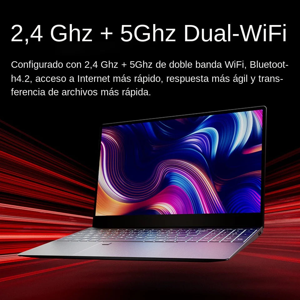 CARBAYTA Windows 10 11 Pro Ram 12GB Rom 128GB 256GB 512GB 1TB SSD Ultrabook Computer 5G Wifi Bluetooth Cheap Office  Game Laptop - My Store Bassej35