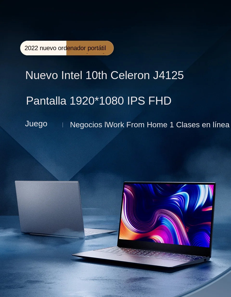 CARBAYTA Windows 10 11 Pro Ram 12GB Rom 128GB 256GB 512GB 1TB SSD Ultrabook Computer 5G Wifi Bluetooth Cheap Office  Game Laptop - My Store Bassej35